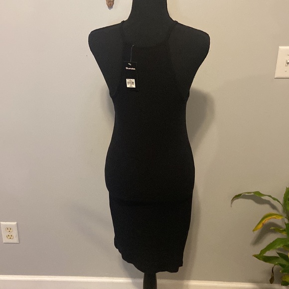 Black Tank Style Dress - Picture 6 of 7